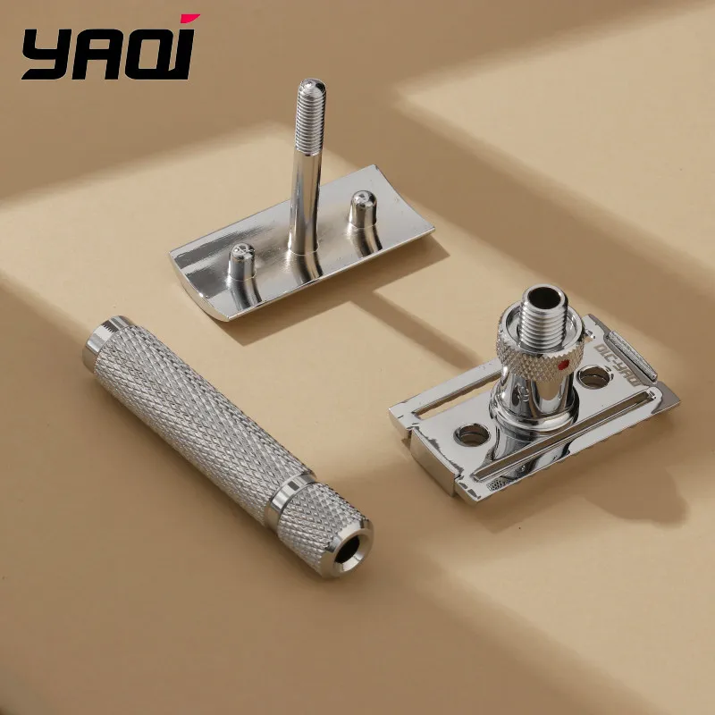 Safety Razor 2026 Flash Sale Yaqi Adjustable The Final Cut Chrome Color mens Professional Beard Shaver