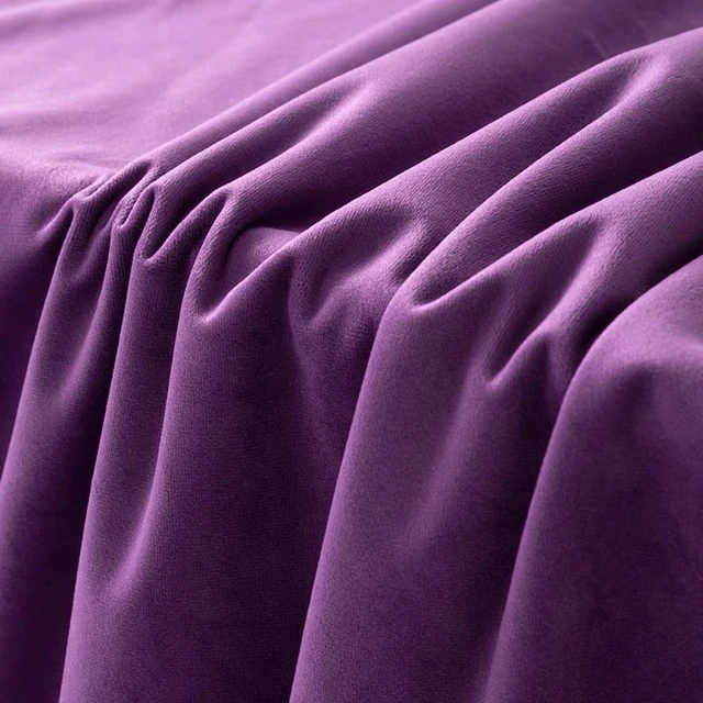 1/3/5M 14Colors Velvet Fabric DIY For Sewing Home Textile Clothing Throw Pillow Cover Sofa Curtain Decoration Background Velvet 5