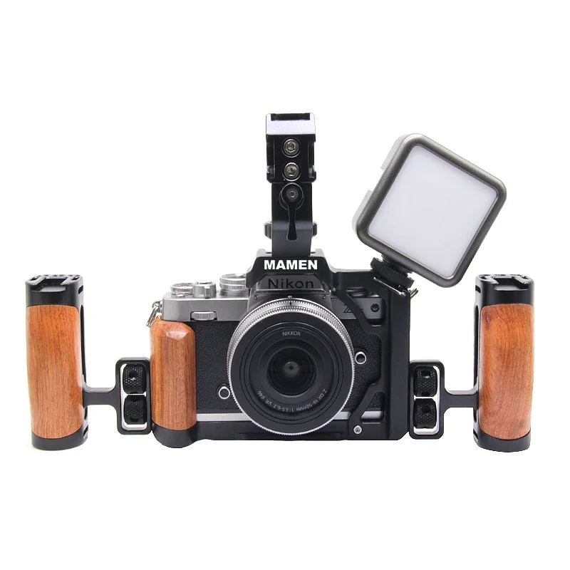 MAMEN Factory OEM ODM High Quality Professional Camera Mounts Camera Rabbit Cage Protective Shell Cage Camera cage for Nikon ZFC