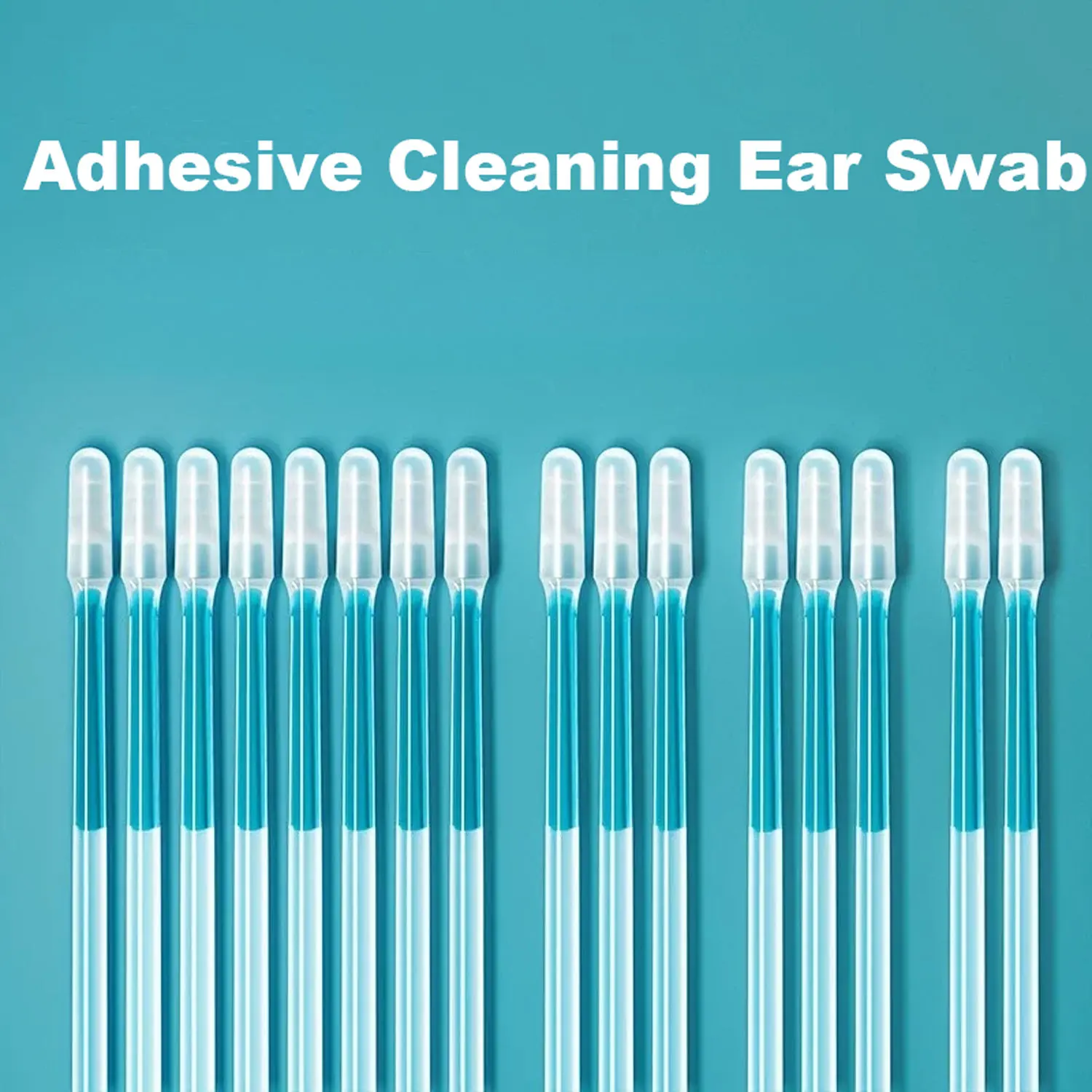 24Pcs Silicone Ear Wax Remover Safe Sticky Ear Pick for Kids Adults Reusable Ear Cleaner Adhesive Earpick Swabs Tools Disposable
