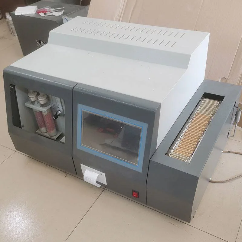Automatic sulfur meter Coal cement coke sulfur analyzer Analyzer integrated test