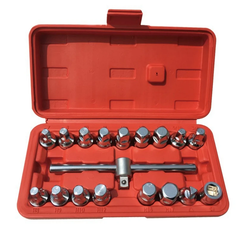 

Y17A Oil Pan Drain Tool Special Tool Screw Oil Discharge Pan Drain Screw Wrench Transmission Screw Oil Drain Tool