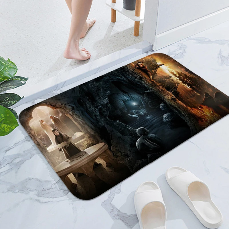 

Custom Rug A-Lord Of The Ringss Bathmat Non Slip Carpet for Bedroom Room Carpets Useful Things for Home Decorations Non-slip Mat