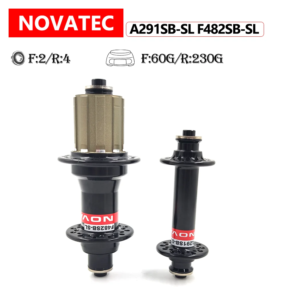 

Novatec A291SB-SL F482SB-SL Легкие ступицы для шоссейного велосипеда Передние 20h 24h 28h Задние 24H 28H 32H Черный Cubo 9S 10S 11S XDR 12s Ободной тормоз