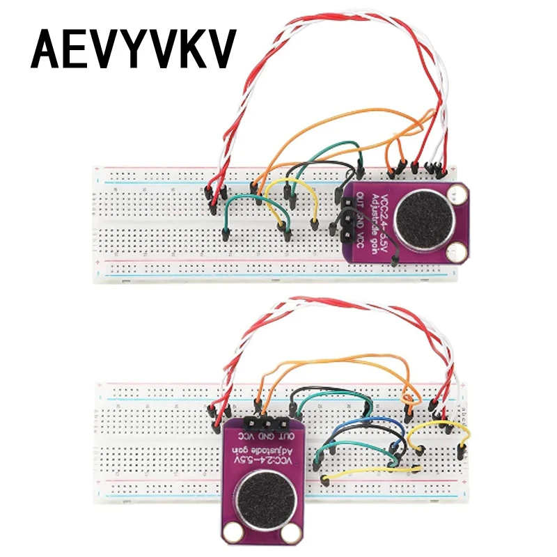 GY-MAX4466 Electret Microphone Amplifier Module MAX4466 Adjustable Gain For Arduino