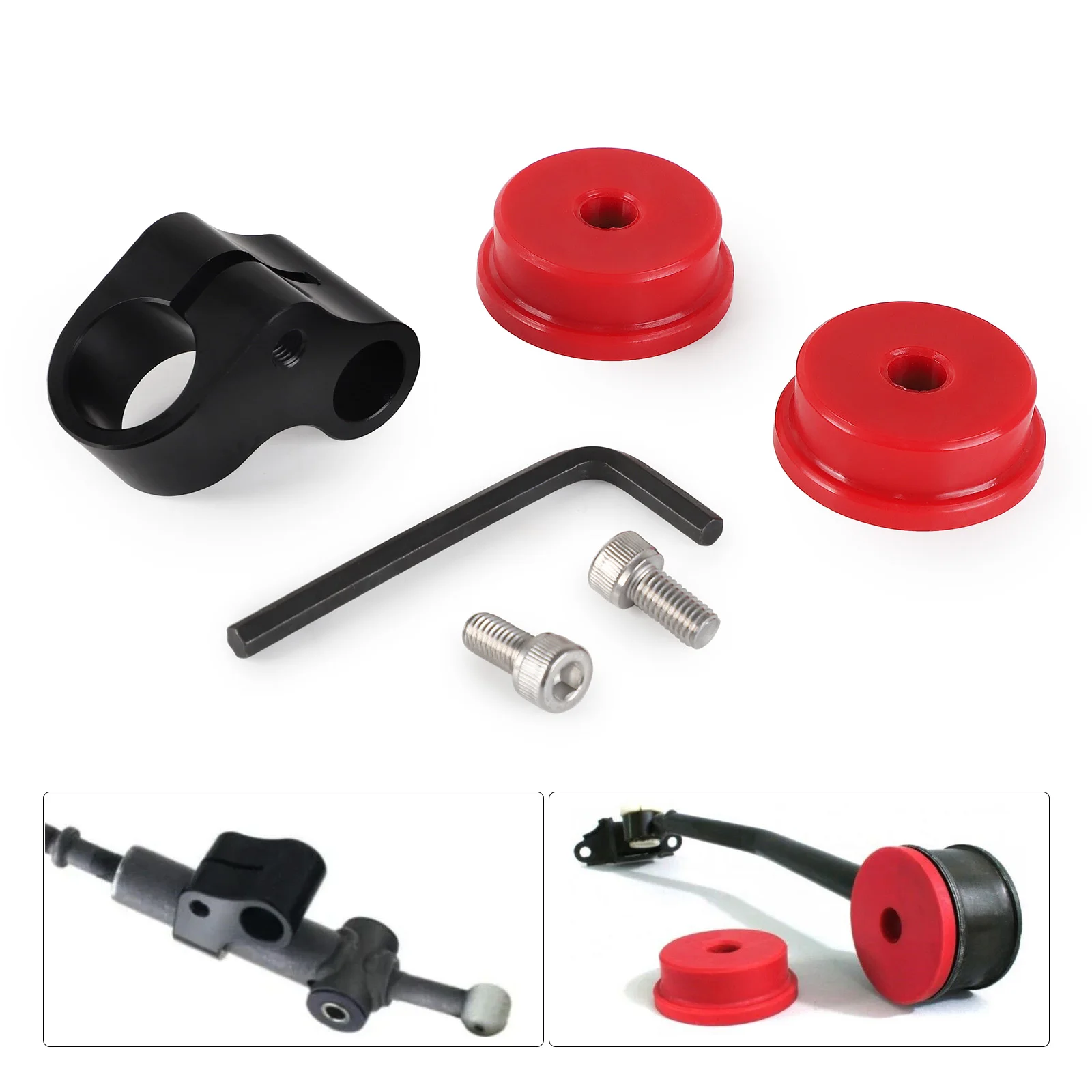 

5-Speed Short Shifter Adapter Kit Without Logo Black For 02-16 Impreza 02-14 WRX 05-09 LEGACY ﻿