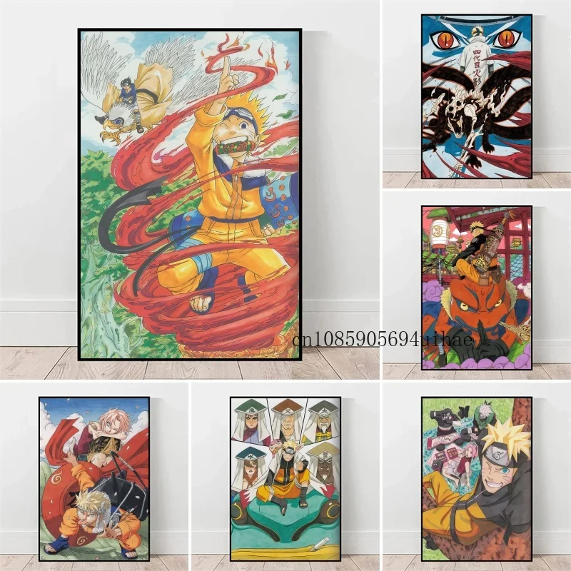 

Naruto Poster By Kakashisuke Itachi Uchiha Akatsuki Anime Figure Character Modern Home Decoration Mural Art Aesthetic Room Decor