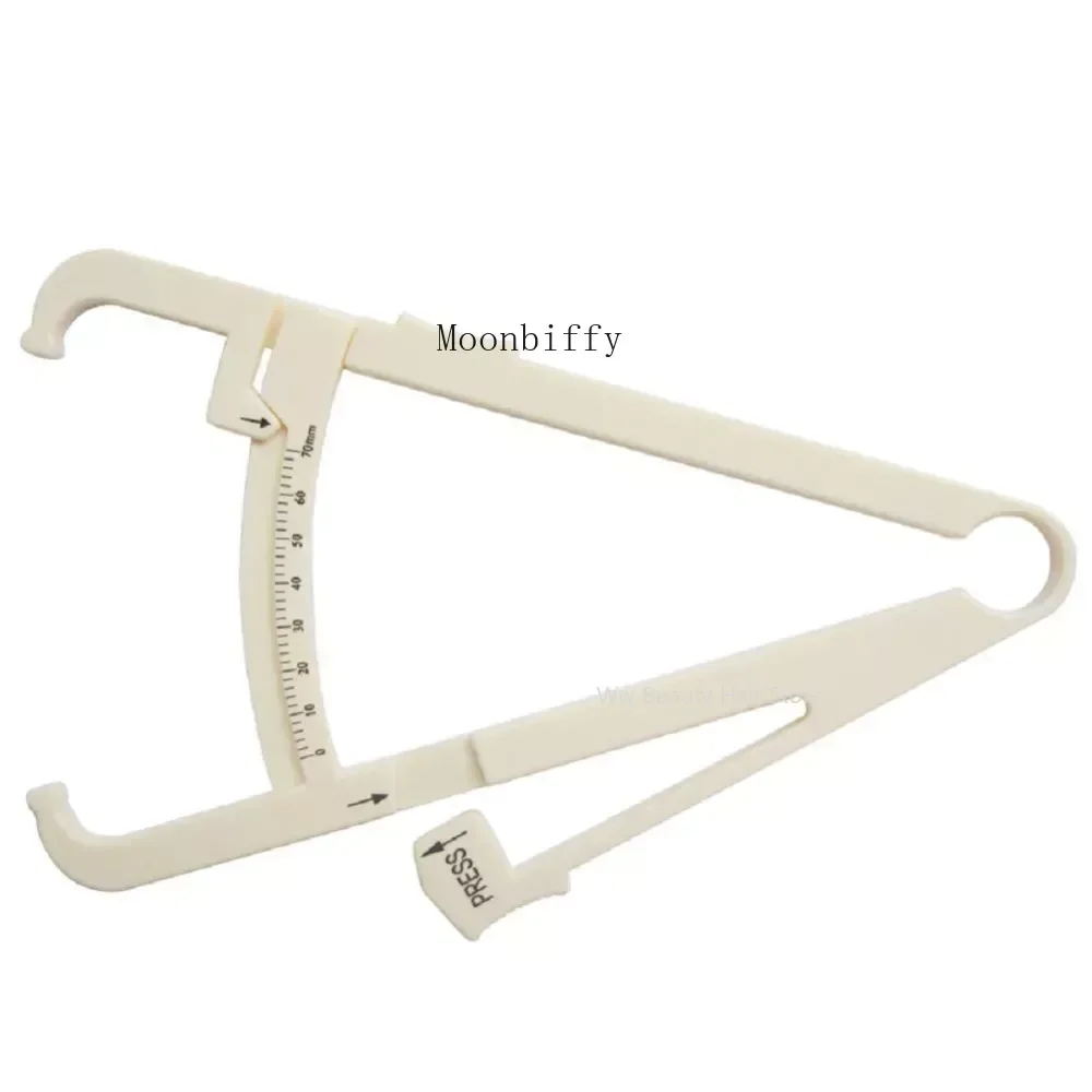 1PC Crossfit Body Fat Loss Tester Calculator Fitness Caliper Clip Measurement Slim Skin Fold Body Fat Chart Gym Equipment