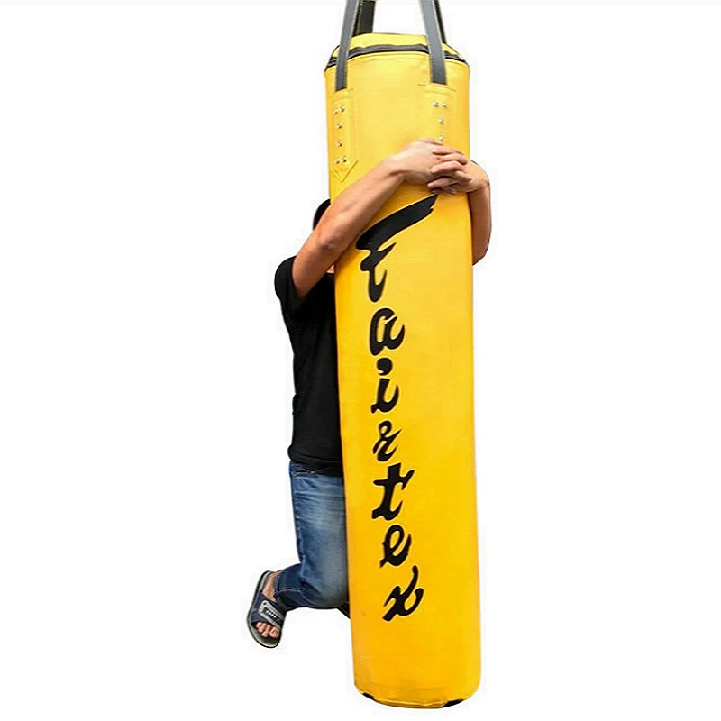 FAIRTEX 180cm 48kg Durable PU Leather Boxing Bags for Gym Fitness Club Kickboxing Punching Sandbags Adult Home Fitness Training