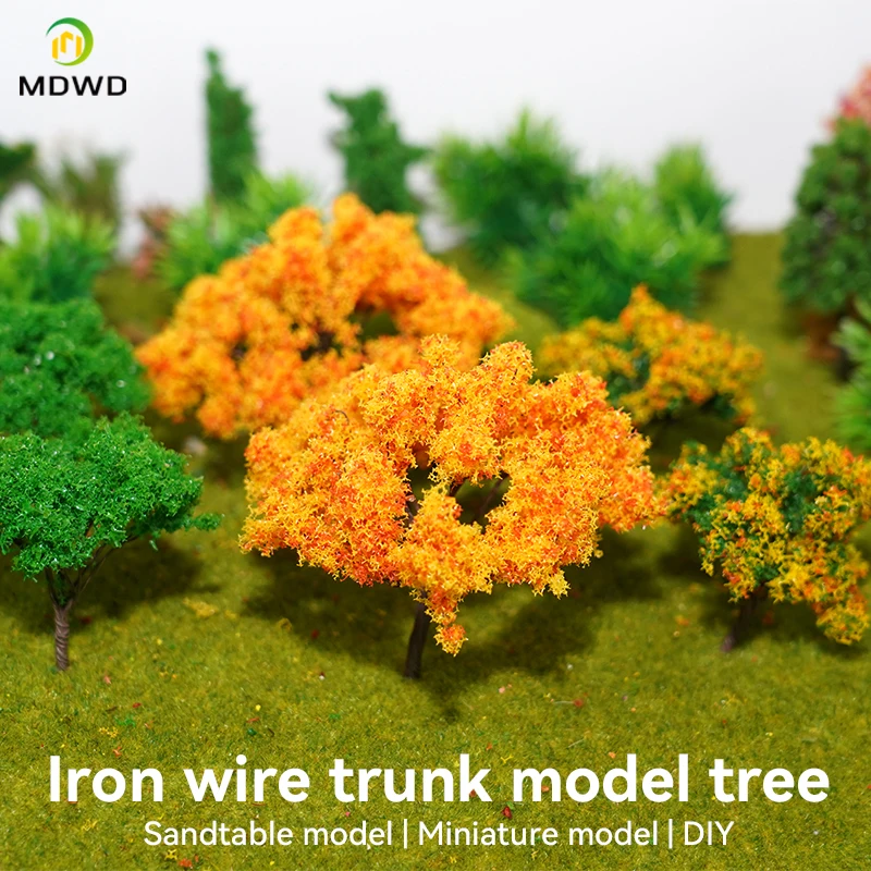 Iron Wire Model Trees Model Railroad Park Nature Diorama Scenery Landscape Layout