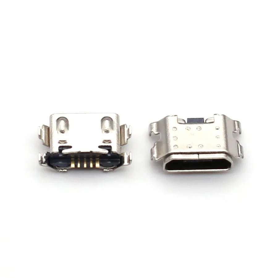 100-500Pcs Micro Usb Dock Charging Connector For Samsung Galaxy M01 M015 M015F/A03 Core/A032F/A01 A015F DS A015V Charger Port