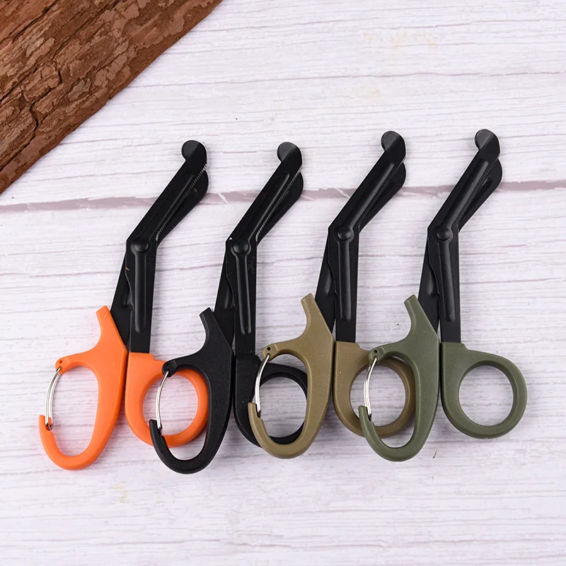 Imagem -02 - Militar Paramédico Resgate Médico Scissor Trauma Gaze Ifak Emergência Primeiros Socorros Shear Enfermeira Utility Outdoor Home Tijera Edc Ferramenta