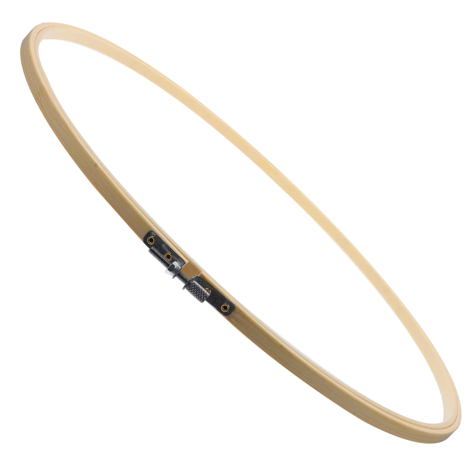 

1Pcs Bamboo Embroidery Hoop 40Cm DIY Handmade Sewing Circle Kit for Cross Stitch Needlework Craft Decoration and Gift