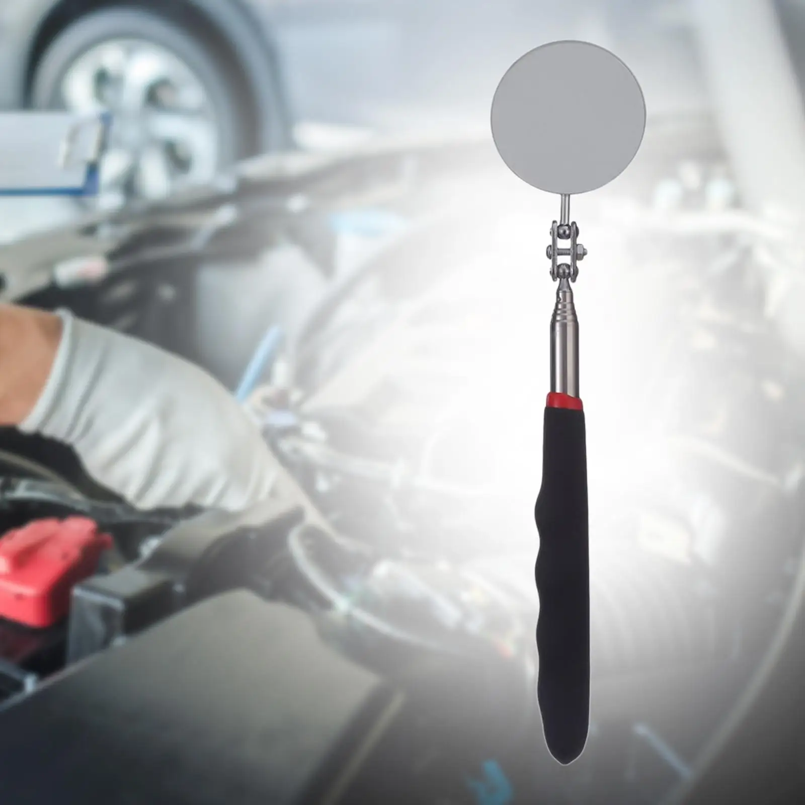 Car Telescopic Inspection Mirror Flexible Machine Inspection Mirror for Home