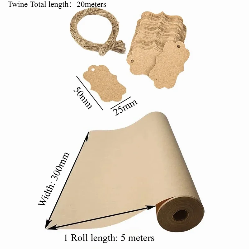 زينة عيد الميلاد 2025 كرافت ورقة العلامات DIY بها بنفسك التفاف هدية الزهور شجرة عيد الميلاد معلقة التسمية عيد الميلاد السنة الجديدة حفلة التفاف