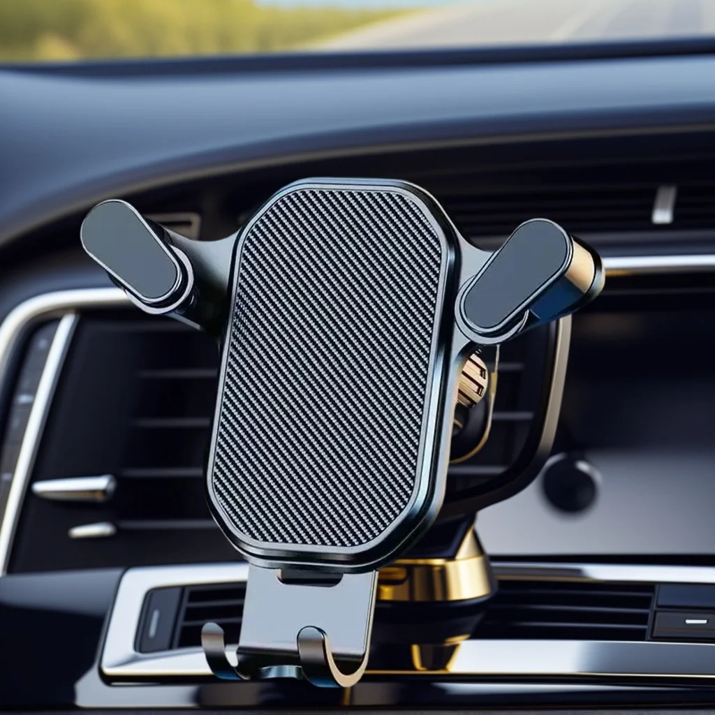 

​ ​ Умный автомобильный держатель для телефона с вентиляционным отверстием - 360° ° Поворотное крепление с крючком и размещением одной руки ​ ​