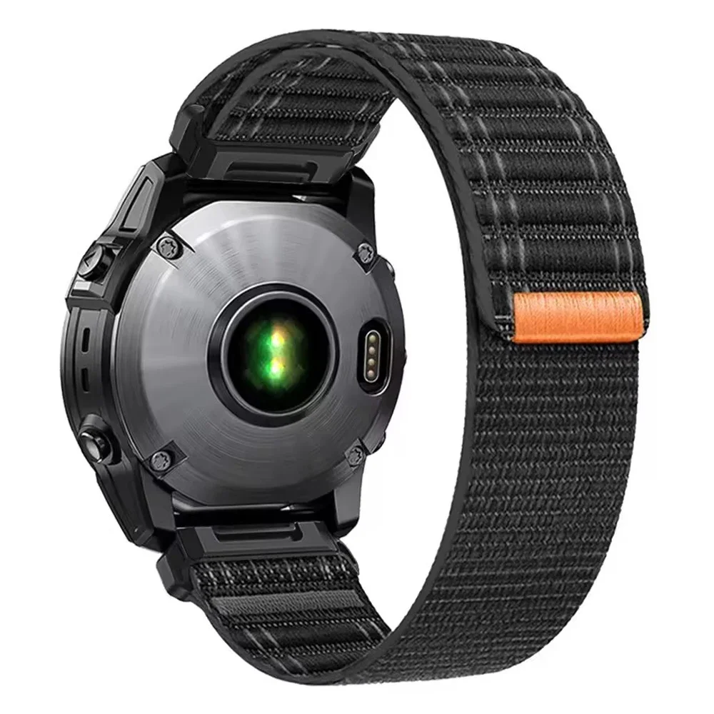 QuickFit 22mm 26mm Woven Nylon Band For Garmin Fenix E 8 47mm 51mm 7 7X 6 6X 5 5X Plus/Enduro 3/Epix Pro Gen 2 Strap Bracelet