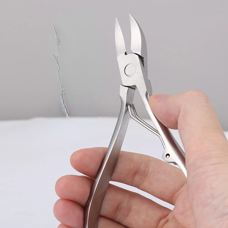 Cuticle Nipper กรรไกรตัดเล็บกรรไกรเล็บ Dead Skin Remover สแตนเลสสตีล Pedicure เครื่องตัด Pusher เครื่องมือ Trimme Hand Care