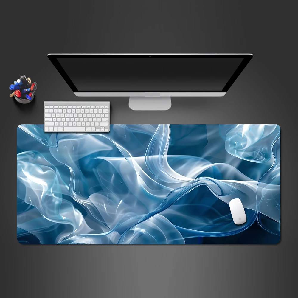 Artistic Fog Mouse Pad Gamer Keyboard Gaming Accessories Office Carpet Mousepad 900x400 Computer Table Desk Mat Extended Pad Rug