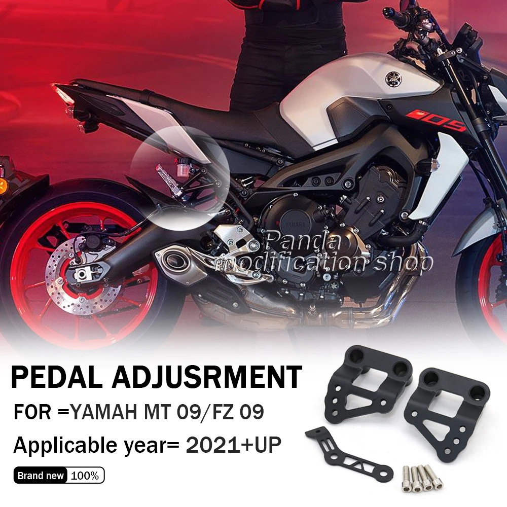 for yamaha mt 09 sp mt09 mt-09 xsr900 xsr 900 accessories 2014 2015 2016 2017 2018 2019 2020  Passenger's foot moves backward