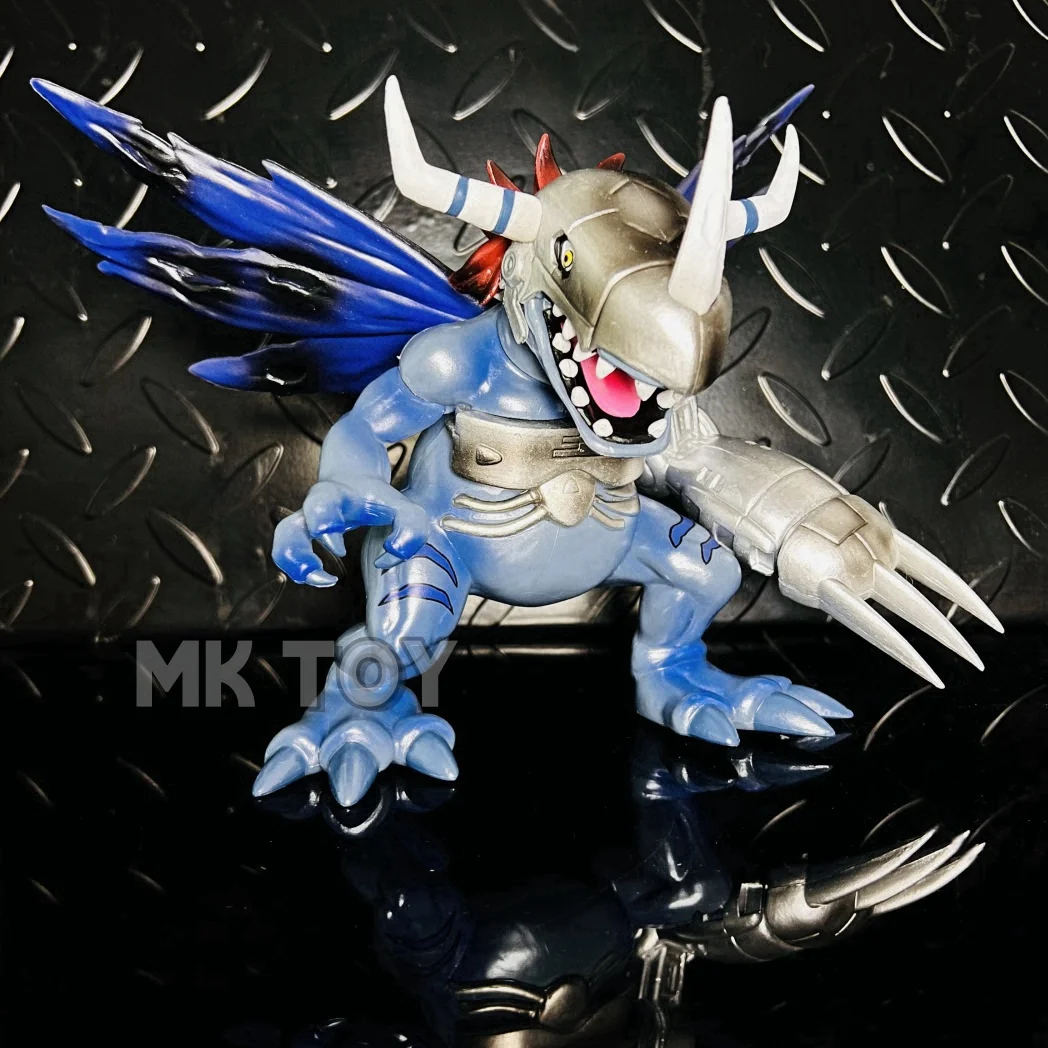 17cm Anime Digimon Adventure Metal Greymon Action figure toy model