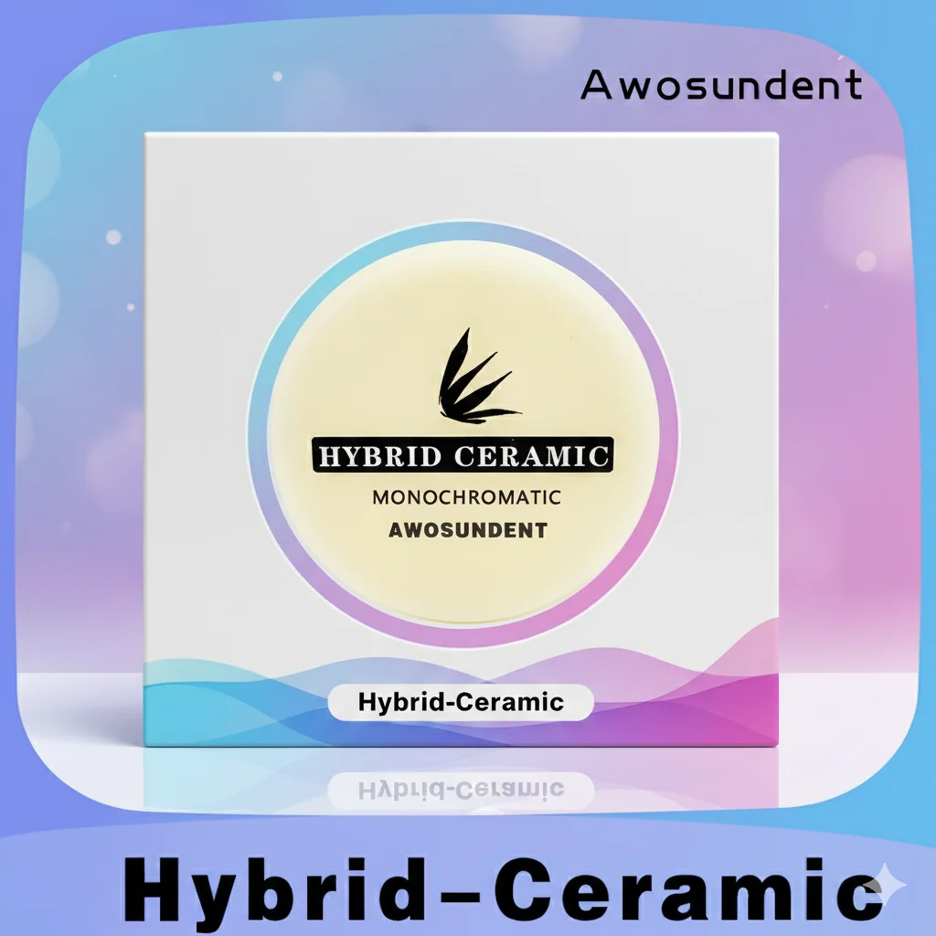 Hybrid Ceramic Block No Need For Sintering Resin Disc Glass Ceramic-Composite Blank ABCD BL1 BL2 BL3 Colors For Dental CAD/CAM