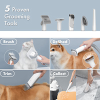 Neakasa P2 Pro Grooming Kit Dog 5 in 1 Proven Grooming Tools Clippers Vacuum Suction 99% Hair