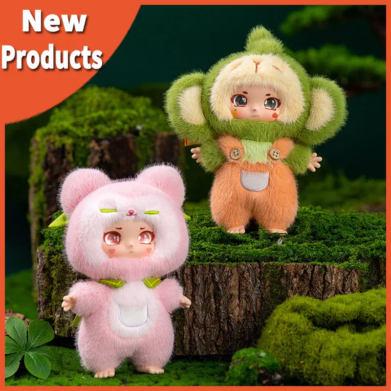 

15cm Plush Toy Fun Creative Trendy Doll Children'S Cartoon Toy Bag Accessory Decoration Surprise Gift For Girls Blind Box