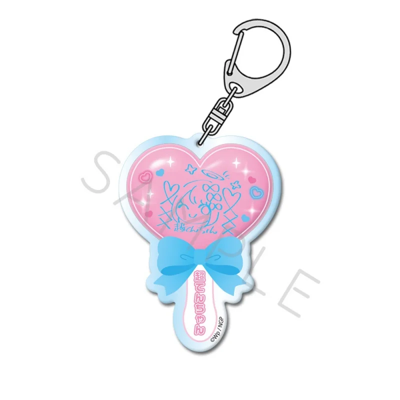 Needy Streamer Overload 6CM Popular Cartoon Figure Acrylic Keychain Vivid Color Print Bag Pendant Portable Accessory