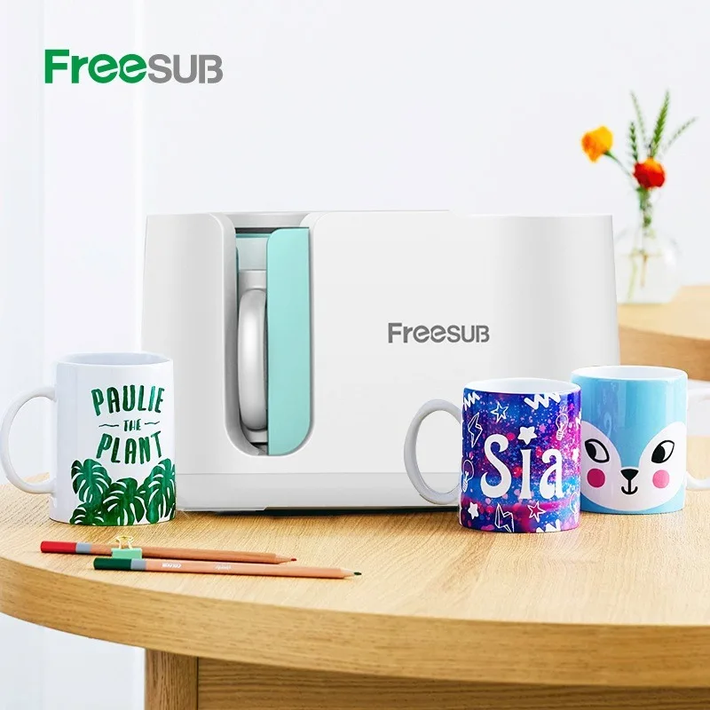 Freesub New Automatic Mug Press Machine 11oz-15oz Mug Printing Machine PD150