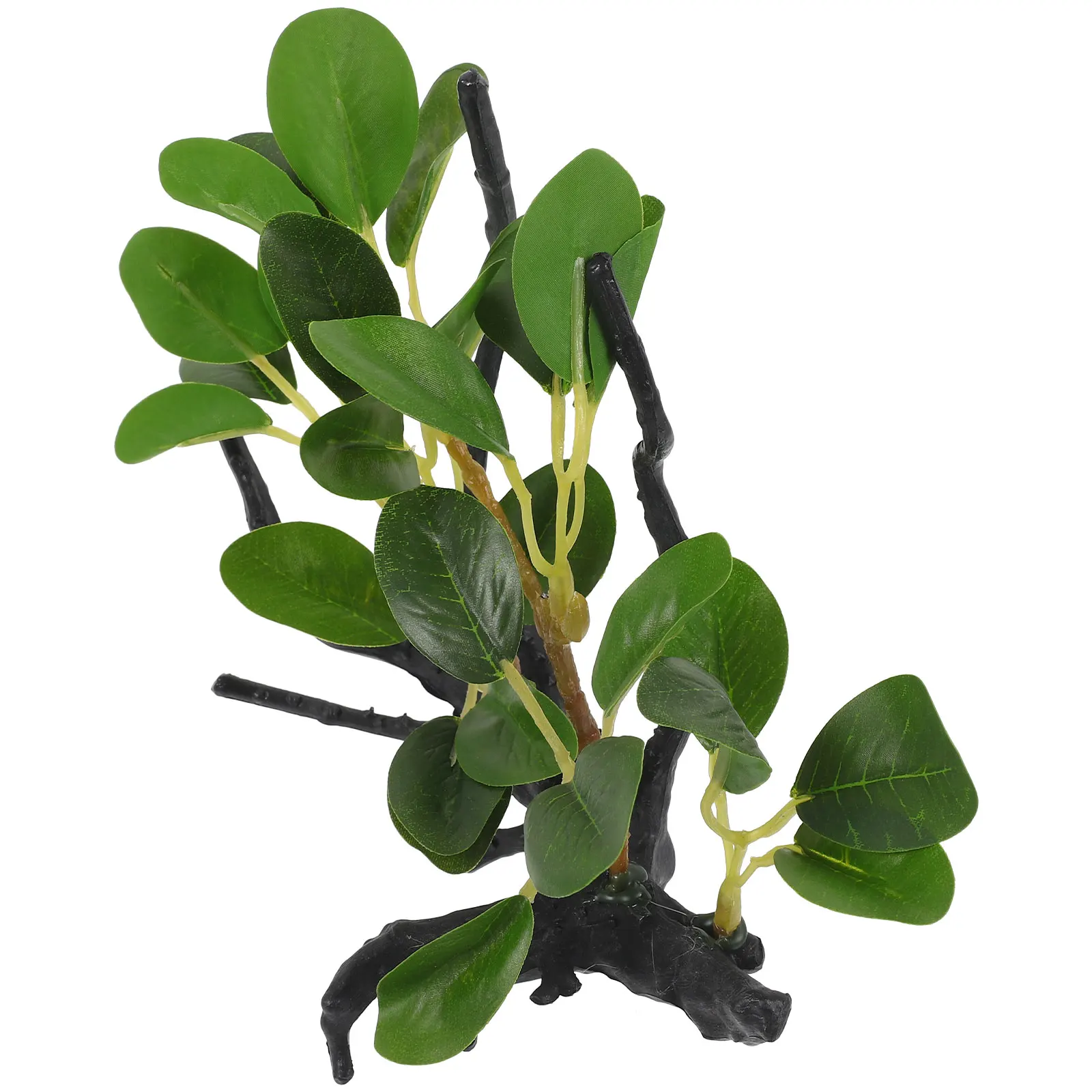 

Simulated Plastic Plant Decor Artificial Reptile Terrarium Ornament Realistic Aquarium Landscape For Bearded Dragon Tank Fish