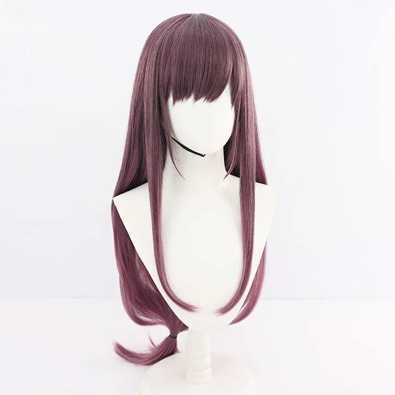 Virtual YouTube Vtuber Overidea Cosplay Wig Halloween Carnival Party Props Synthetic Hair Heat Resistant Fiber + Wig Cap