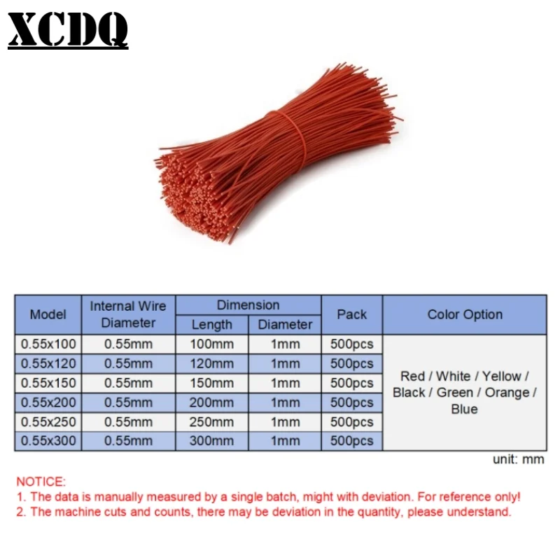 500pcs 0.55mm Diameter Binding Wire Colorful Cable Clips PVC Plastic Cover Galvanized Iron Wire Harness Plants Fruit Fixing