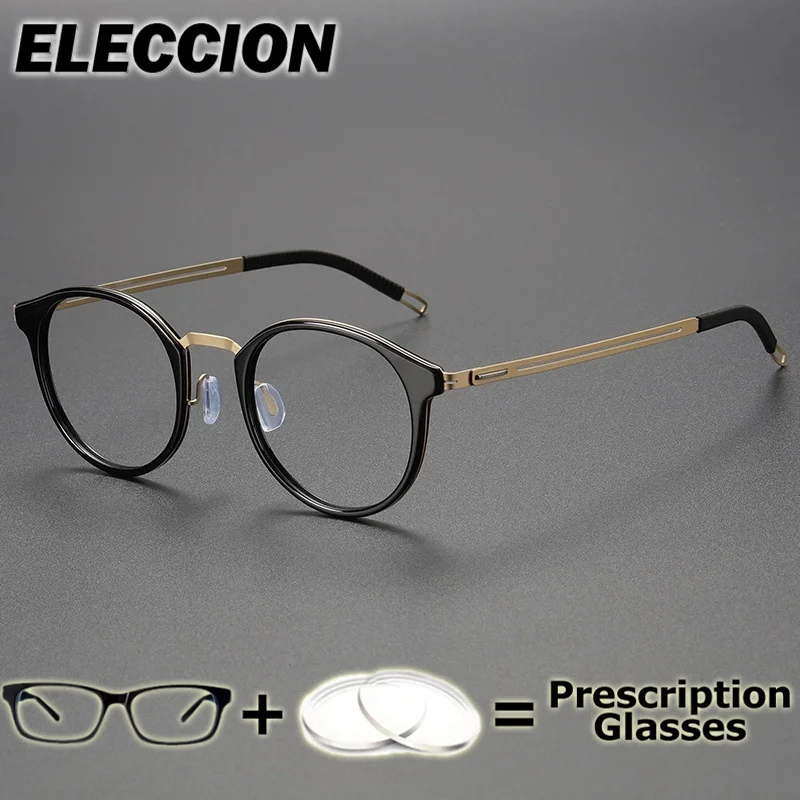 

ELECCION Prescription Lenses Presbyopia Myopia Reading Glasses Women Men Ultra Thin Light Flexible Optical Eyewear Multifocal
