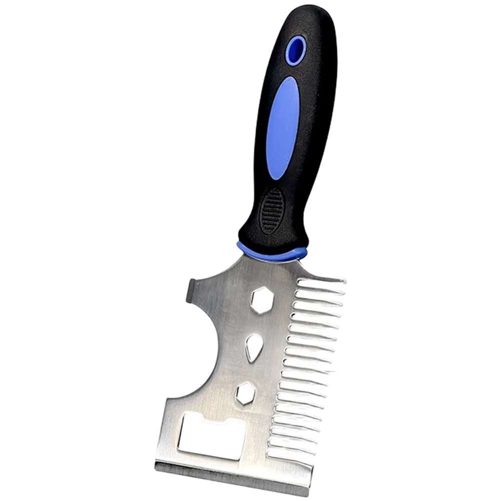 Professional Heavy Duty Paint Scraper Tool Stainless Steel for Brush Roller Cleaning and Paint Compound Application