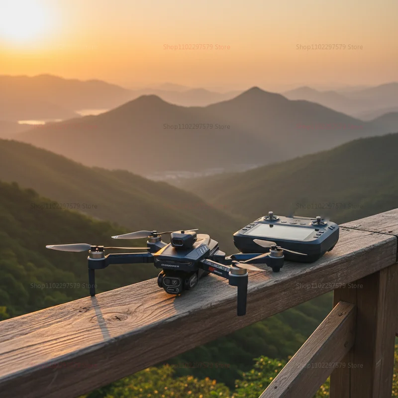 Mini GT8 Drone 8K Professional HD Dual Camera with Screen WiFi Brushless Motor Obstacle Avoidance FPV Foldable Quadcopters Drone