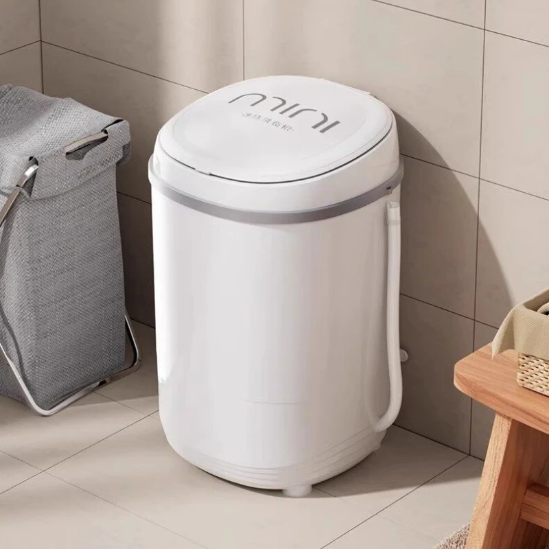 YJCC Wash and Drain All-in-One Washing Machine, Semi-automatic 5KG Mini Small Laundry Machine for Home Dorm Single Use