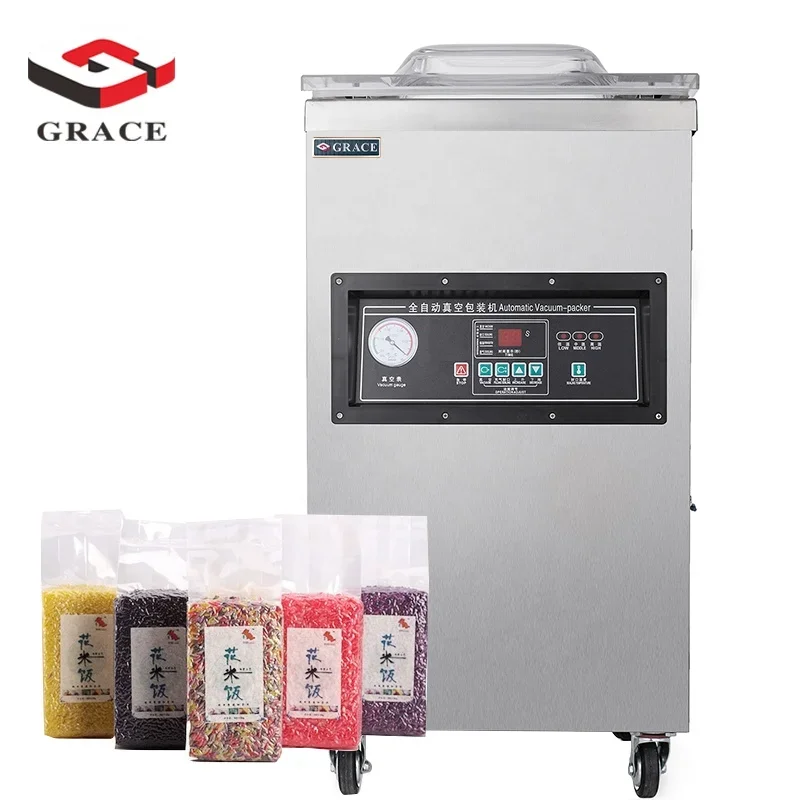 

Grace Commercial Vacuum Sealing Machine Food Vacuum Machine 400*10mm Package Machine