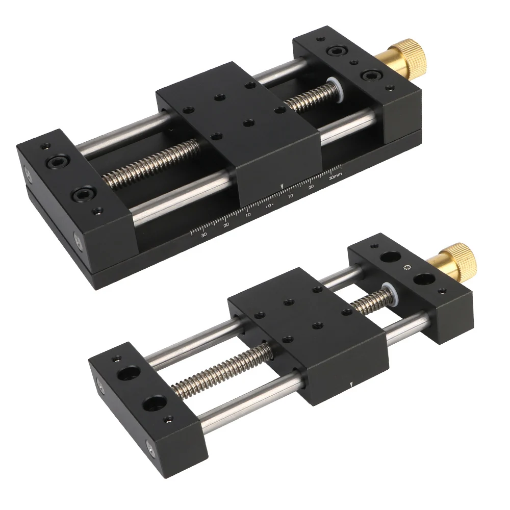 

Скользящий стол с платформой, точная настройка, линейная сцена, ручная переводная смещённая станция, X-ось 40X70 мм