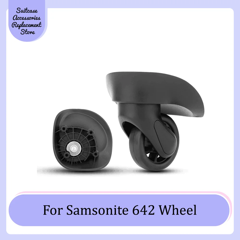 

Suitable For Samsonite 642 Universal Wheel Replacement Suitcase Smooth Silent Shock Absorbing Wheel Accessories Wheels Caster