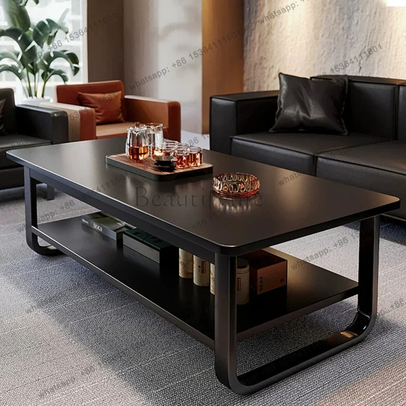 FG Nordic Luxury Coffee Table Unique Decoration Clear Modern Living Room Coffee Table Designer Simple Mesa Auxiliar Home Furnitu
