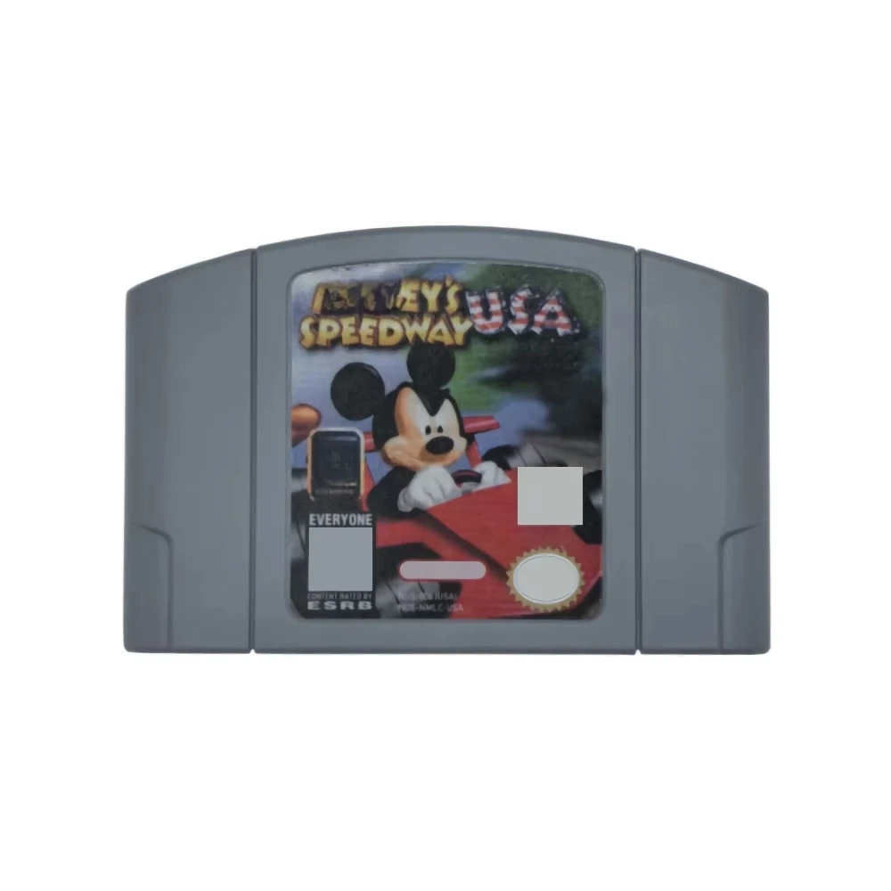 

N64 Game Cartridge Console US Version - Mickey's Speedway