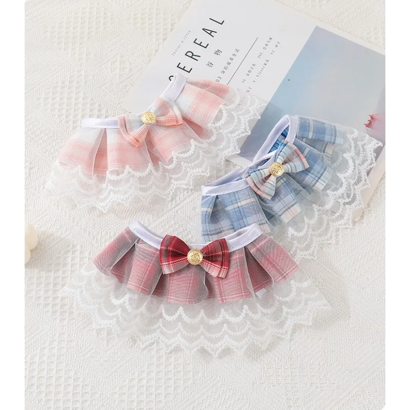 

Bow Cute Pet Cat and Dog Drool Bib Small Dog Accessory Collar Scarf Decoration