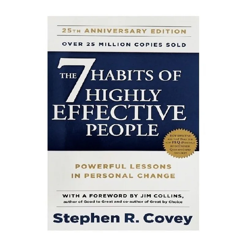 العادات السبع للأشخاص الفعالية، الكتاب الإنجليزي، الدليل الأسبوعي للتحدي وتحفيز نفسك Libros Livros Libros