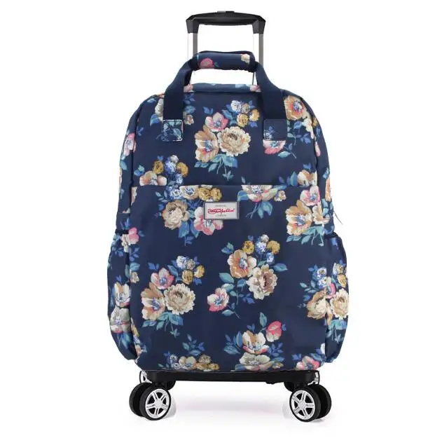 women 20 Inch carry on hand Luggage bag rolling luggage Tote Bag cabin travel trolley bags wheels trolley luggage wheeled Bags