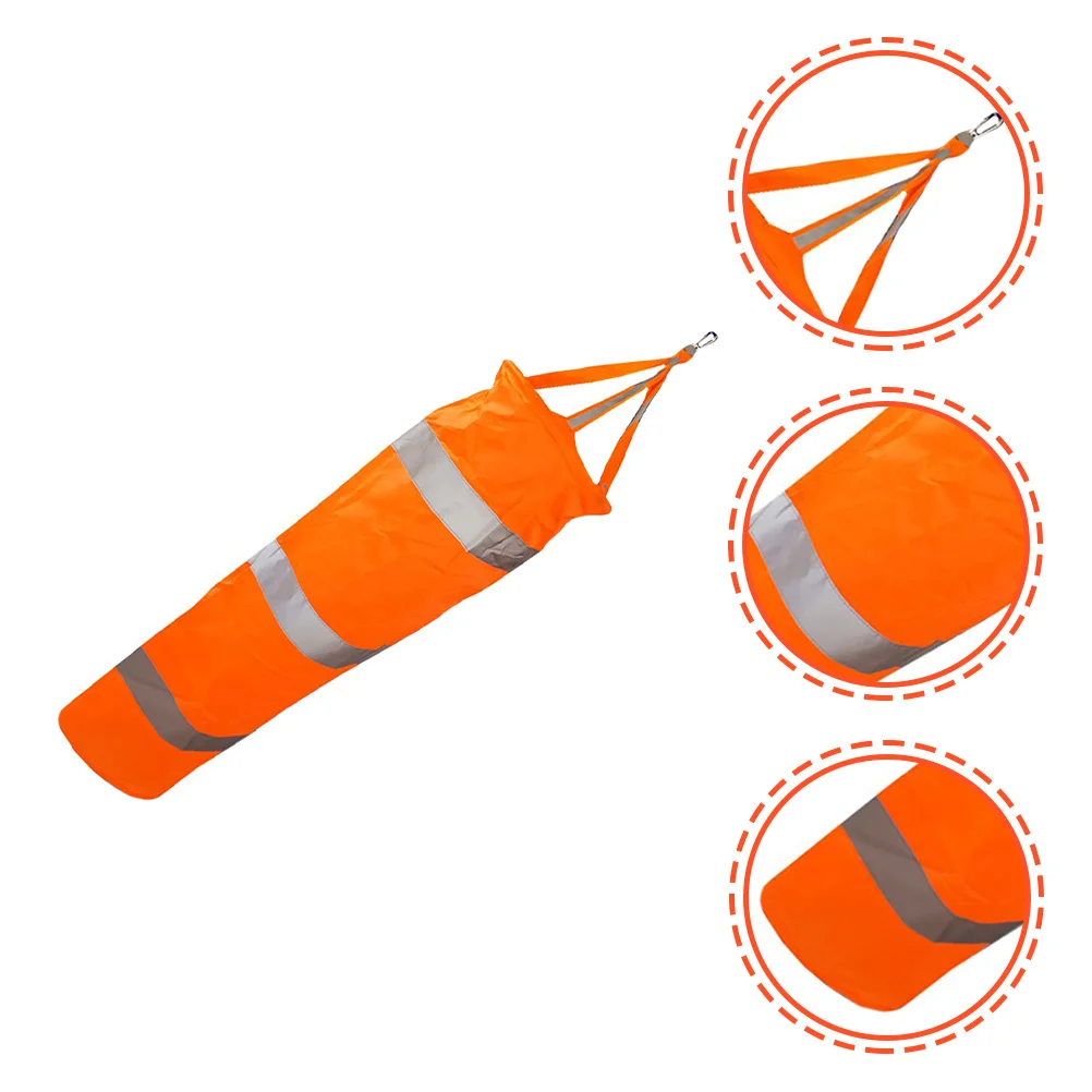 

Hanging Reflective Windsock Outdoor Waterproof Wind Direction Indicator for Garden Patio Lawn Decoration Wind Sock