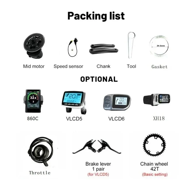 Sensor de torsión para kit de conversión de bicicleta.