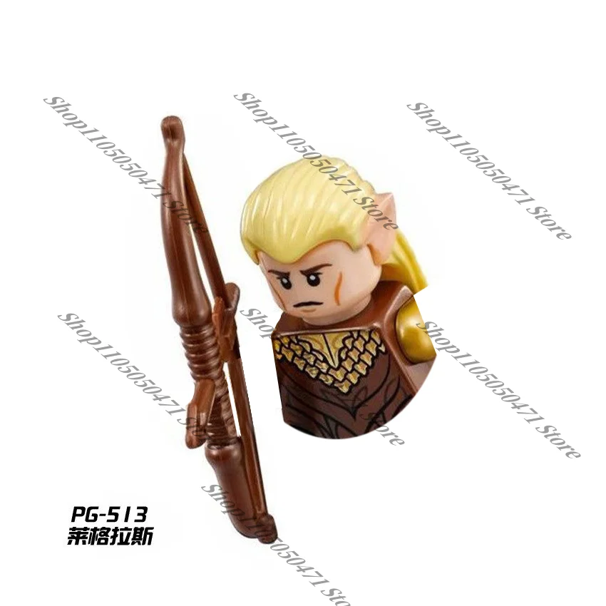 Bausteine Der Herr der Ringe klassische Charaktere aus Fantasy-Filmen Soldaten Ork Kinder-MINI-Bausteine Spielzeug Geschenke