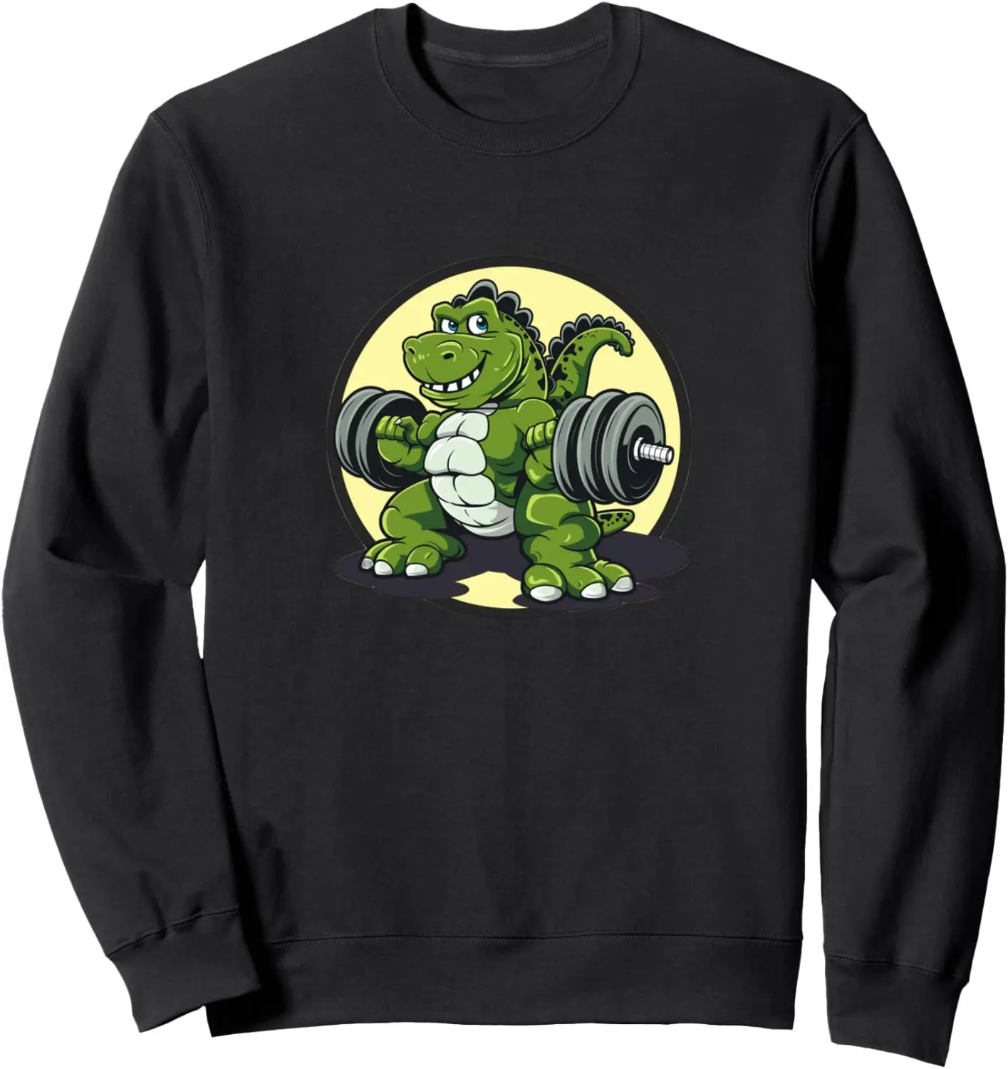 Techno T-Rex Tyrannosaurus Rex Rave Dinosaur Sweatshirt