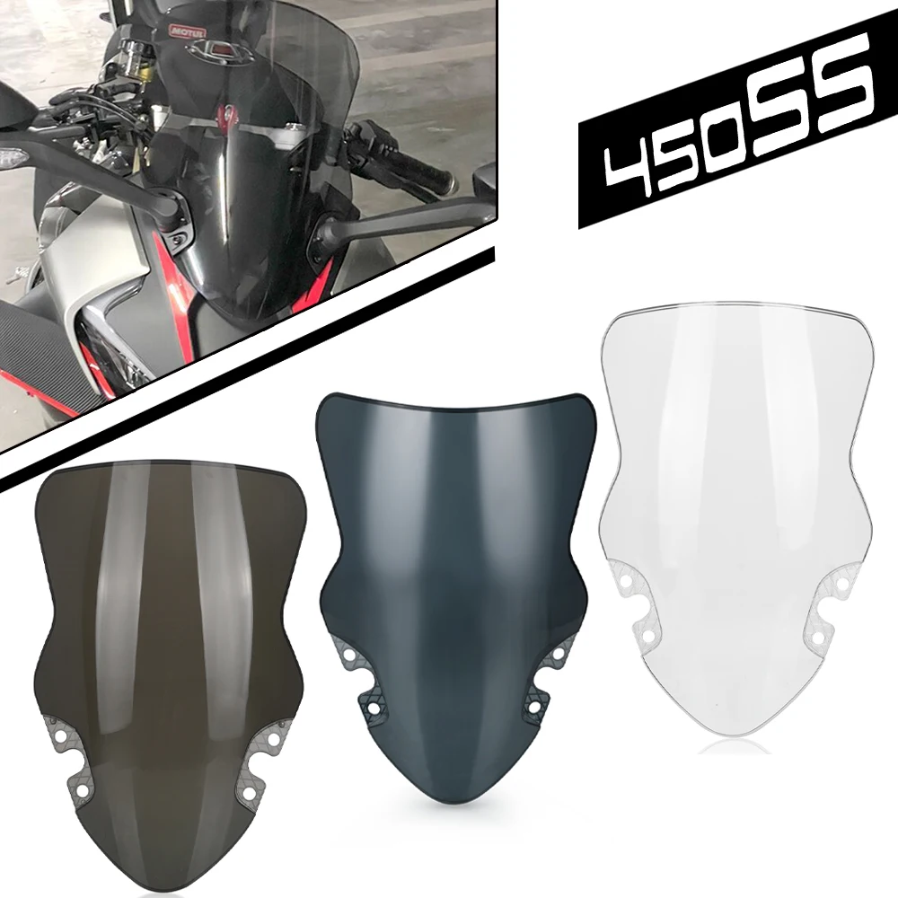 

For CFMOTO 450SR 450 SS 450sr 2022 2023 2024 Windshield Windscreen Odometer Visor Front Wind Shield Screen Deflectors Motorcycle